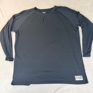 Easton Sports Men's Black Long Sleeve Athletic T-Shirt- 2XL